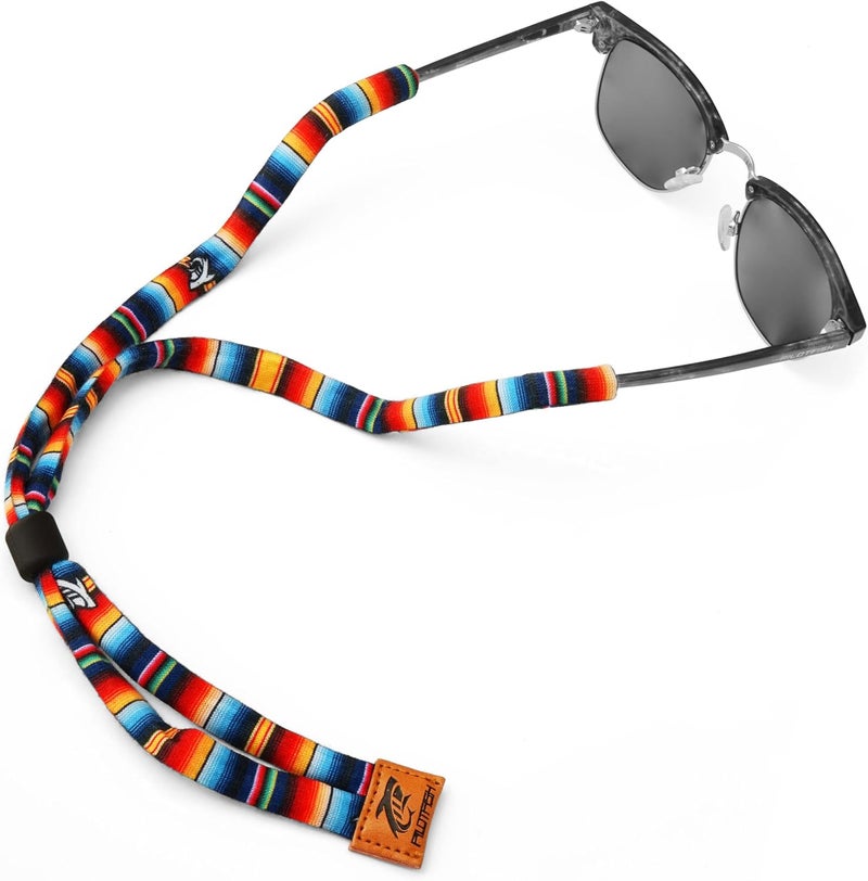 Pilotfish Premium Cotton Eyewear Retainer Sunglass Strap - Multiple Design Options - Soft & Durable Sunglass Holder - Image 1