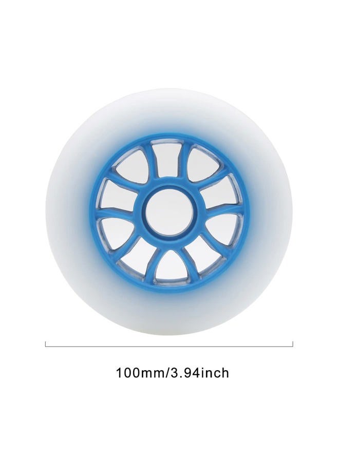 Z-FIRST 8 Pack 100mm Inline Roller Skate Wheels 85A Premium Replacement for Rollerblade Wheels - Image 3