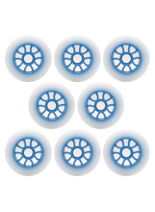 Z-FIRST 8 Pack 100mm Inline Roller Skate Wheels 85A Premium Replacement for Rollerblade Wheels - Image 4
