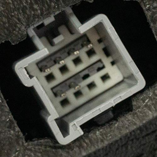 TRQ Driver & Passenger Side Mirror Set with Heat with Puddle Light without Blind Spot Indicator Compatible with 2011-2012 Ford Fusion 2011 Mercury Milan FO1320424 FO1321424 - Image 4