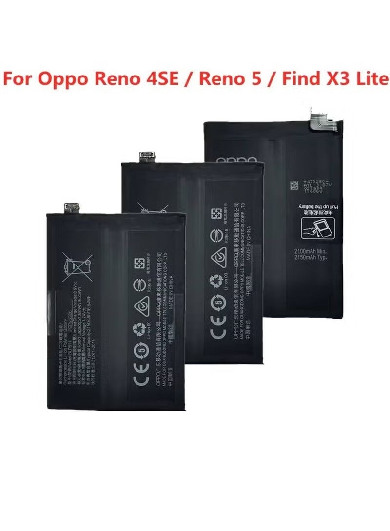 TIGER High-Quality Original Replacement Battery for Oppo 4SE / Reno 5 / Find X3 Lite – Black, Premium Lithium-Ion Cell, Long-Lasting Power, Fast Charging Support, Safe Installation, Reliable OEM-Compatible Battery for Oppo Smartphones - Image 3