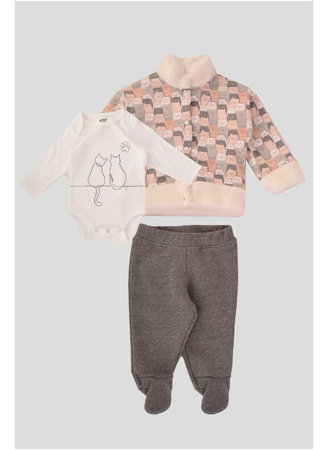 Junior Baby Girls Pajama Set  - Image 1