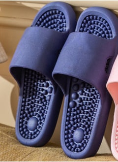 GMORO Men's Plantar Fasciitis Massage Slippers,Acupuncture Slippers,Foot Pain Relief,Non-Slip Massage Sandals,Bathing and Stress Relief  - Image 1