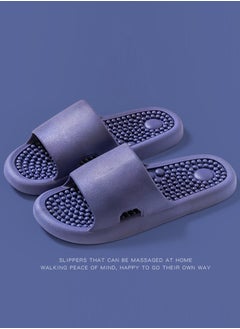 GMORO Men's Plantar Fasciitis Massage Slippers,Acupuncture Slippers,Foot Pain Relief,Non-Slip Massage Sandals,Bathing and Stress Relief  - Image 4