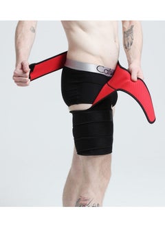 Y&D Groin Wrap Black Adjustable Support, for Hip Brace Thigh Support Pain Relief Strain Neoprene  - Image 1