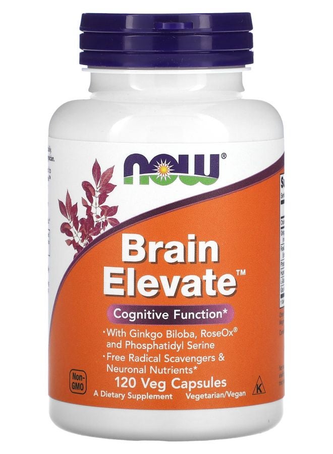 now Brain Elevate 120 Veg Capsules