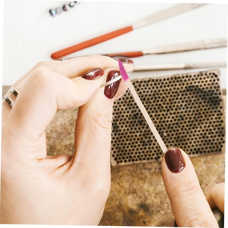 ABOOFAN 50pcs Fine Detailing Polishing Sanding Twigs Model Sanding Sticks for Wood Crafts Compact and Lightweight - Image 4