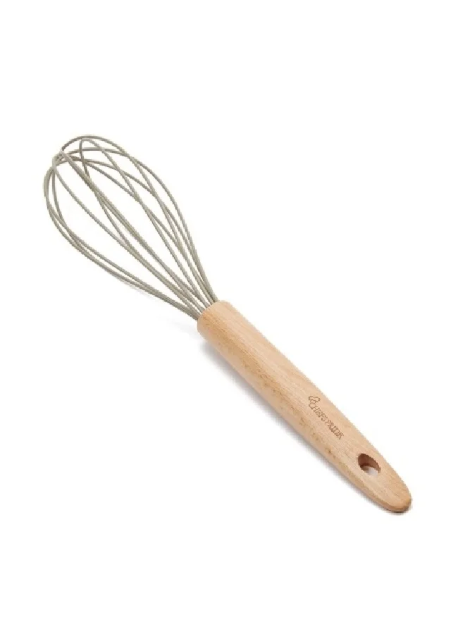 PARFAIT Silicone Wooden Hand Whisk Brown 30.2 x 6.5 x 6.2 cm SA2940CC