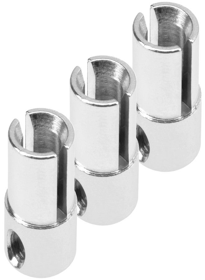 Vgoohobby 6Pack Vgoohobby Steel Drive Cup B #02016 Compatible with Redcat Volcano Epx Pro Tornado S30 HSP Brontosaurus 94123 94111 1/10 RC Car (Silver) - Image 3