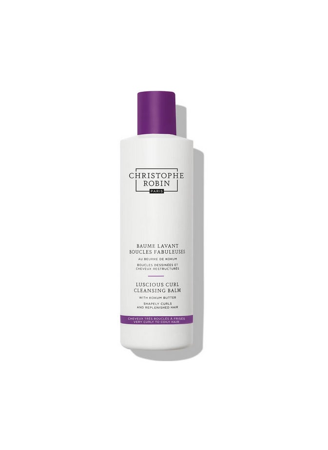 Christophe Robin - Christophe Robin Luscious Curl Cleansing Balm with Kokum Butter 250ml - Image 1