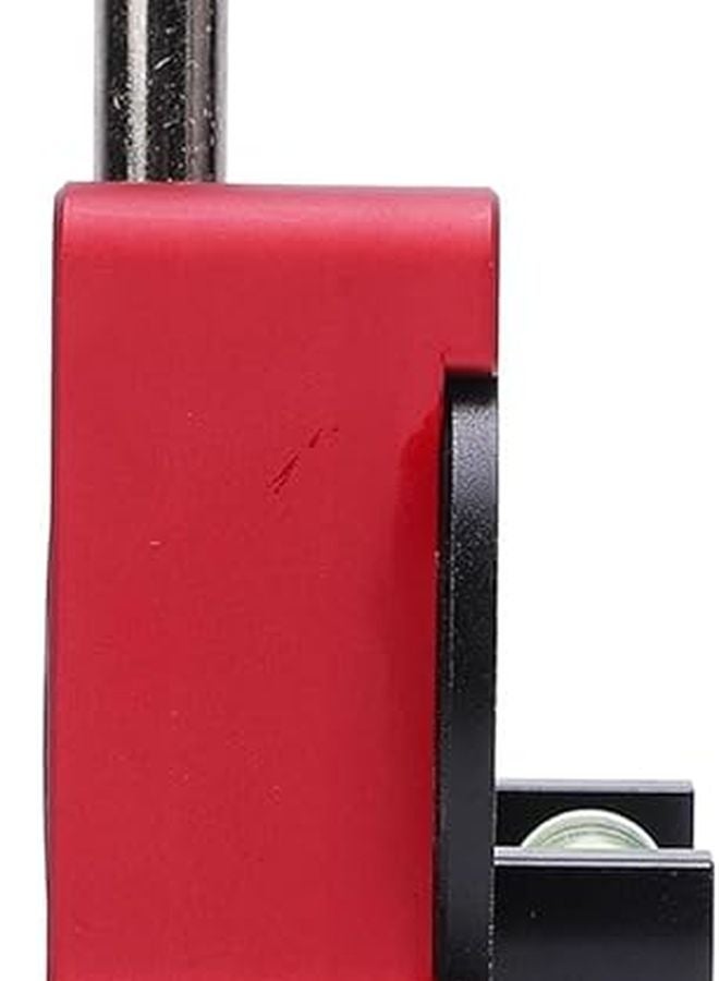 Magnetic Pipe Center Finder Y Shaped Marker With Adjustable Scale Bubble Level Protractor 2 75 Inch Stainless Steel Layout Tool - Image 3