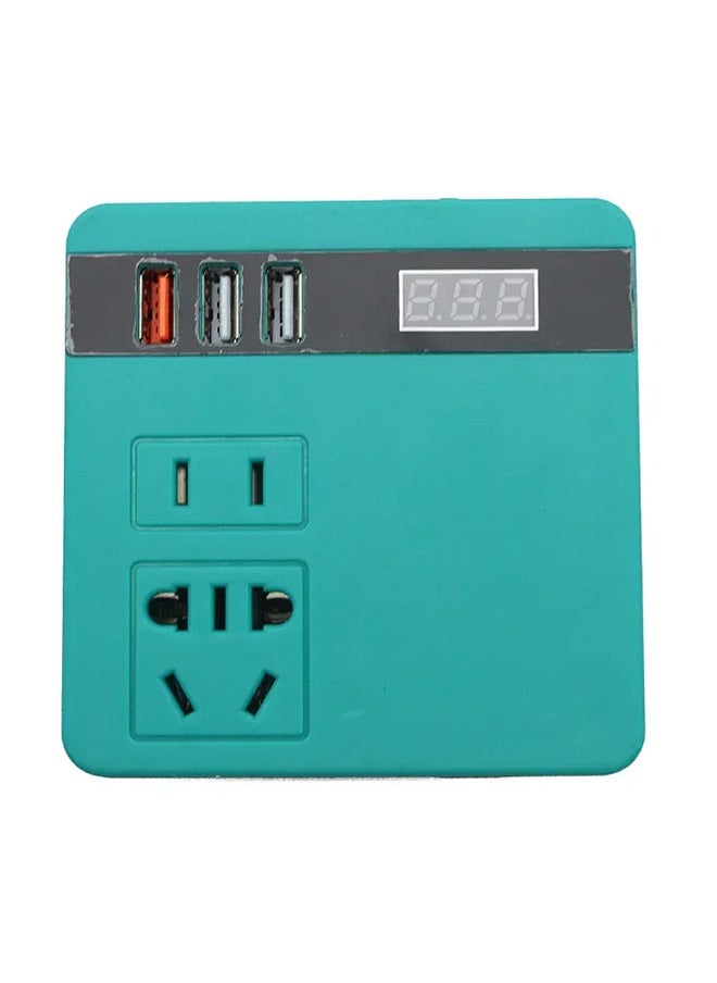 Generic 120W Lithium Battery Inverter Multifunction Lithium Tools Battery Inverter 21V to 220VAC Inverter Dual-engine Intelligent Multiple Protections Inverter  - Image 1