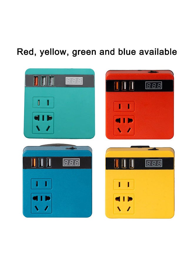 Generic 120W Lithium Battery Inverter Multifunction Lithium Tools Battery Inverter 21V to 220VAC Inverter Dual-engine Intelligent Multiple Protections Inverter  - Image 5