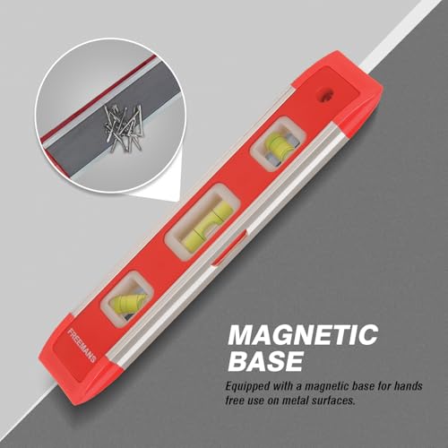FREEMANS Bi-Material Torpedo Level 230mm (Pack of 1) - Image 3