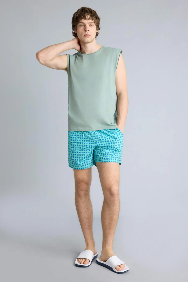 Printed Swim Shorts