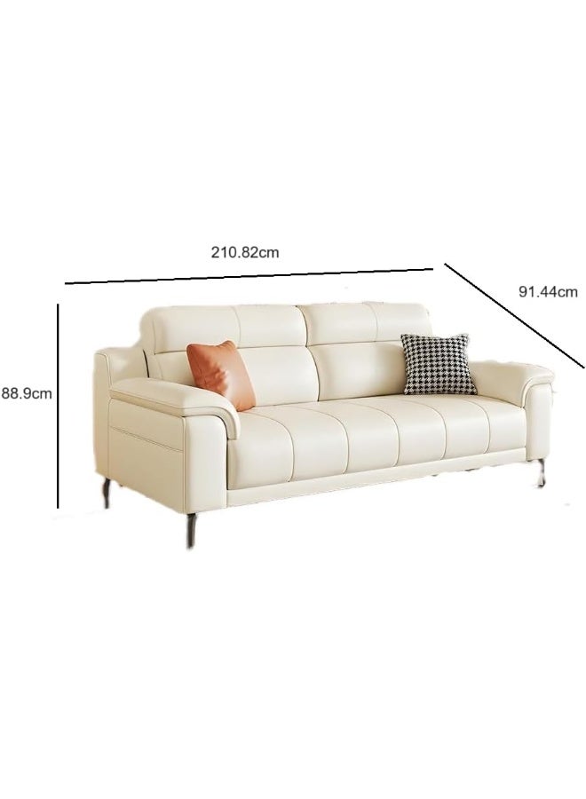 Comfynest Modern Pine Wood Frame Standard Sofa with Foam Cushions  - Image 2