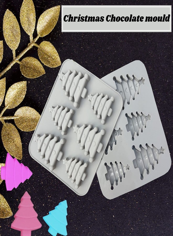 MoldBerry 6 Cavity Chocolate Mould for Christmas Tree - Image 2