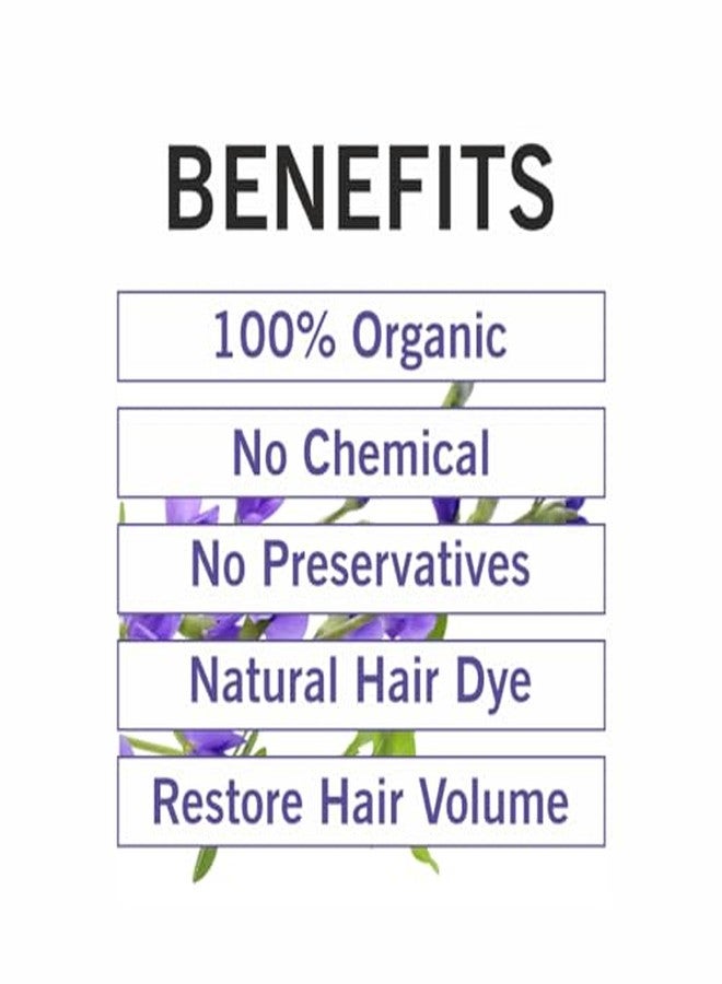 TQS Organic Indigo Powder For Natural Hair Coloring- 100% Organic, Prevents Premature Graying - Image 4