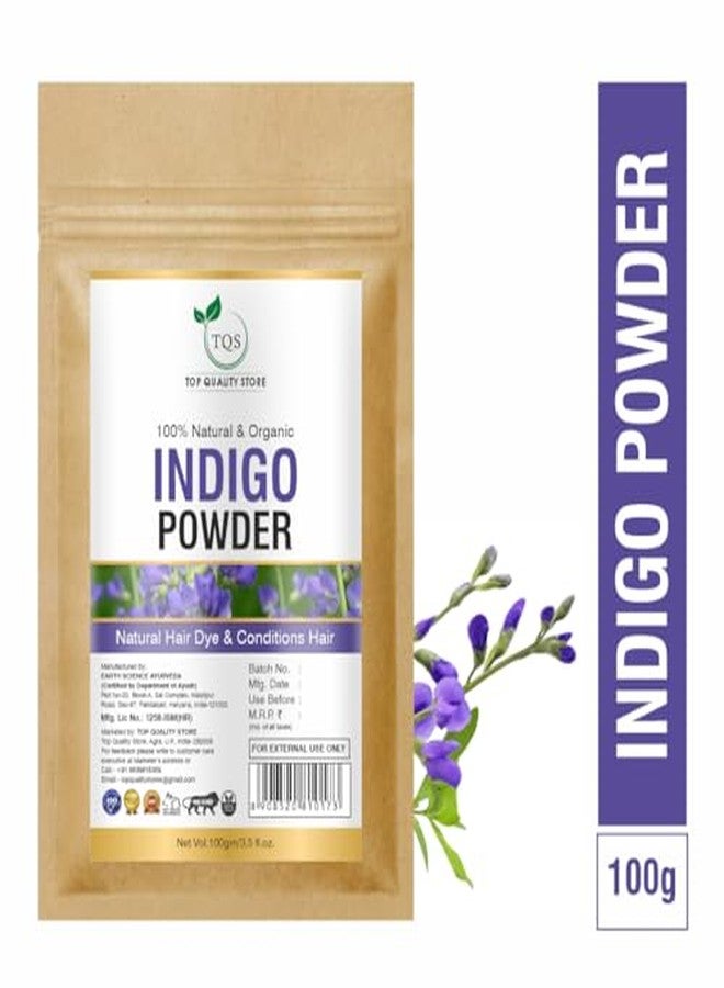 TQS Organic Indigo Powder For Natural Hair Coloring- 100% Organic, Prevents Premature Graying - Image 3