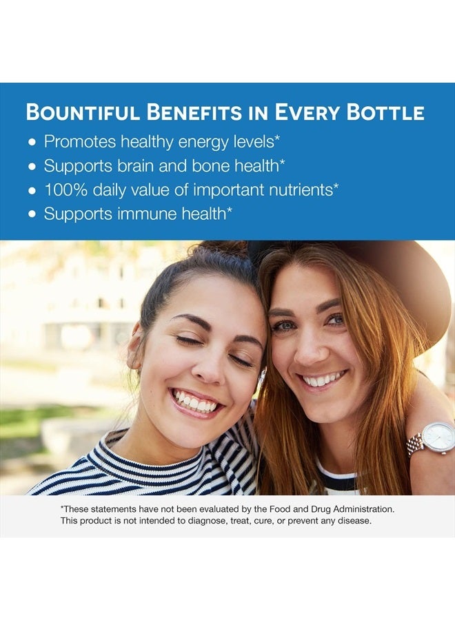 EZ Melts Dissolvable Multivitamin with Iron for Women & Men, Sugar-Free, 1-Month Supply - Image 3