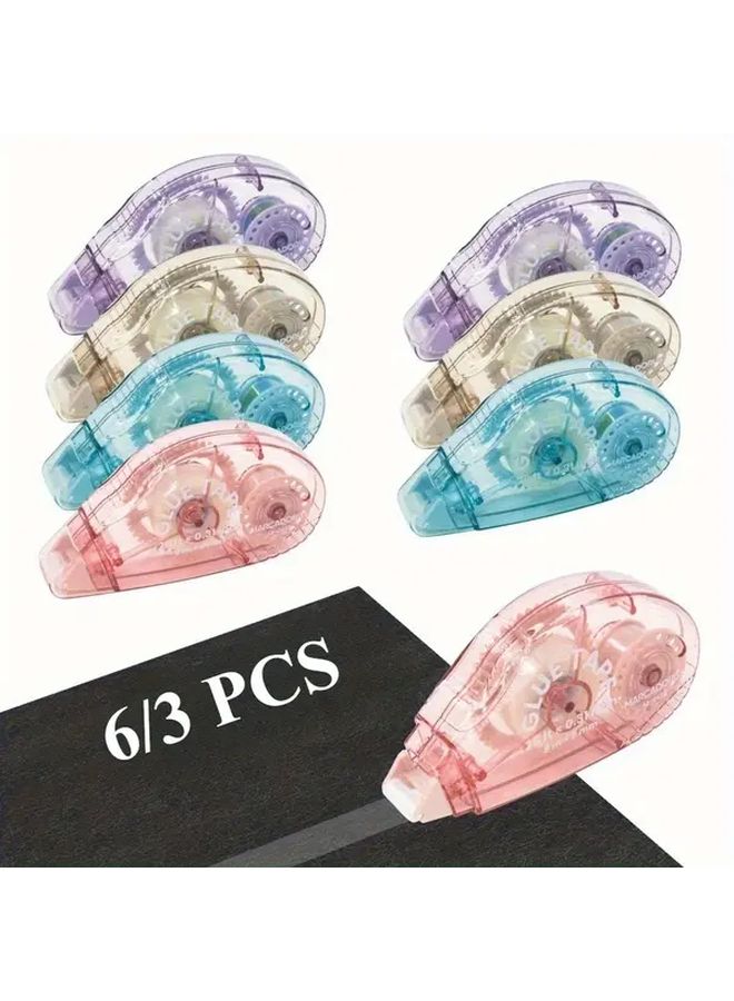 3pcs Double Sided Tape Roller 314.96 Inch Strong Adhesive Transparent Craft Tape - Image 3