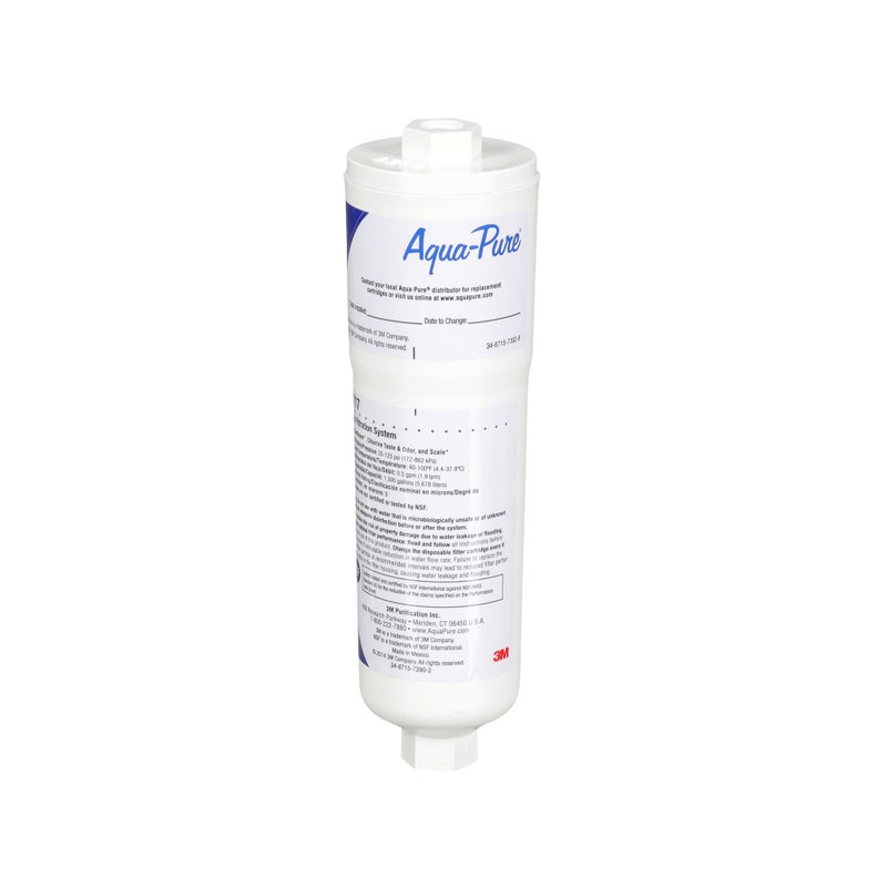 Aqua pure Aqua-Pure AP717 Inline Water Filter for Refrigerator, Ice Maker and Drinking Fountains, Inhibits Scale Build-Up, Removes Sediment, Chlorine Taste and Odor - Image 1
