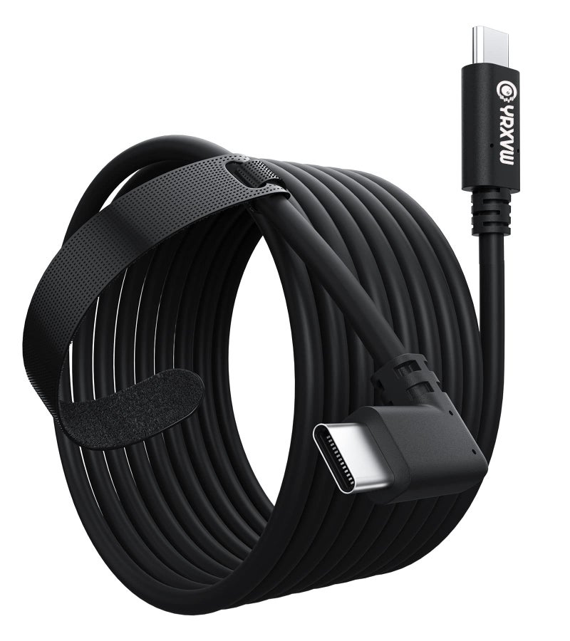 YRXVW Link Cable 10FT for MetaOculus Quest 3SQuest 3Quest 2Pro Accessories High Speed Data Transfer Type C Replacement Charging CableUSB C to USB C 30 Fast Charger Cord for VR Headset10FT - Image 2