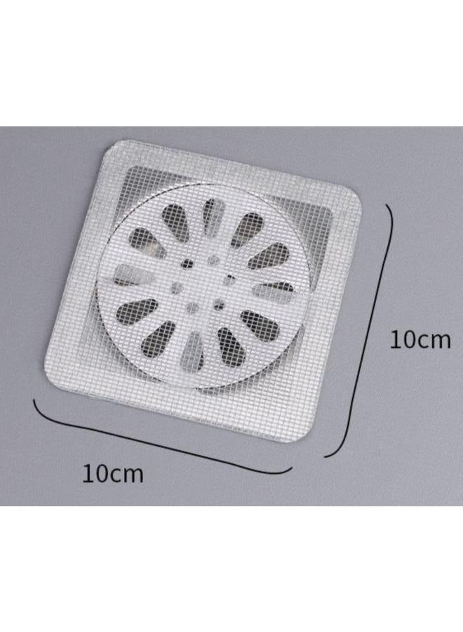 10 Pieces Disposable Sink Drain Paste Hair Filter Stickers Kitchen Bathroom Sewer Anti-Block Filter for Hair Home Cleaning Supplies10 Pieces Disposable Sink Drain Paste Hair Filter Stickers Kitchen Bathroom Sewer Anti-Block Filter for Hair Home Cleaning Supplies - Image 2