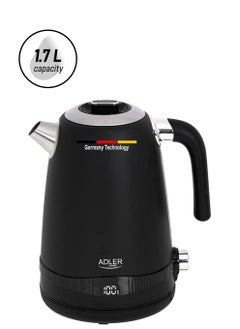 Adl Germany temperature control kettle 1.7L with 7-step & LCD Display 2200W BFA free 1 year warranty  - Image 1