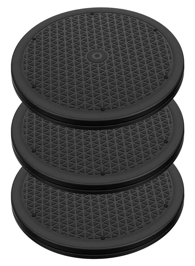 PercyEffie 3 Pack 12 Inch Heavy Duty Rotating Swivel Stand, 360° Rotation Lazy Susan Turntable for Table Top TV Swivel Base Computer, Flat Panel Monitors, Speakers, Bonsai, Statue, Cabinet Organizer - Image 1