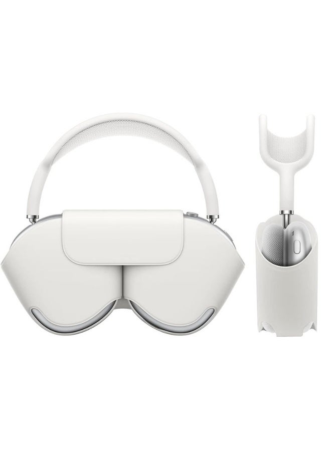 For Apple AirPods Max Case, Smart Automatic Sleep Headphones Storage Bag Anti-Dust Travel Carrying Case for Airpods Pro Max Headphones 