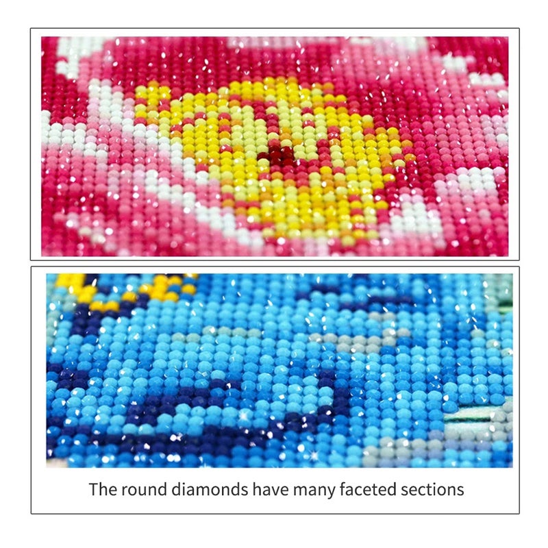 'ensemble DIY peinture de bijoux en diamant 5D motif de dessin animé de Noël pour adultes et enfants broderie à point de croix à forage complet artisanat avec outils pour la décoration murale de la maison et de la chambre, 30 * 20cm / 11.8 * 7.9in'是法语翻译，以下是正确的阿拉伯语翻译：

مجموعة طلاء الجواهر الماسية 5D التي يمكن صنعها بنفسك بنمط كرتون عيد الميلاد للكبار والأطفال، حرف كروسيه بخيوط كاملة الحفر، فن حرفي مع أدوات لزخرفة جدران منزل وغرفة، 30×20 سم / 11.8×7.9 بوصة - Image 4