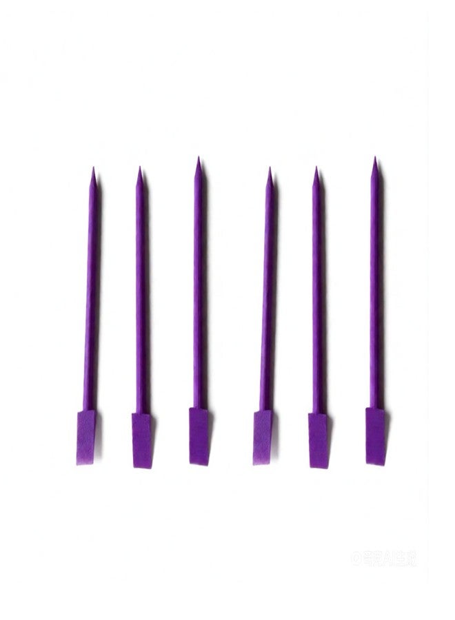 JILINWEI Cookie Scribes,Cookie Scraper Set of 6 Tool for Cookies Decorating,Purple - Image 1