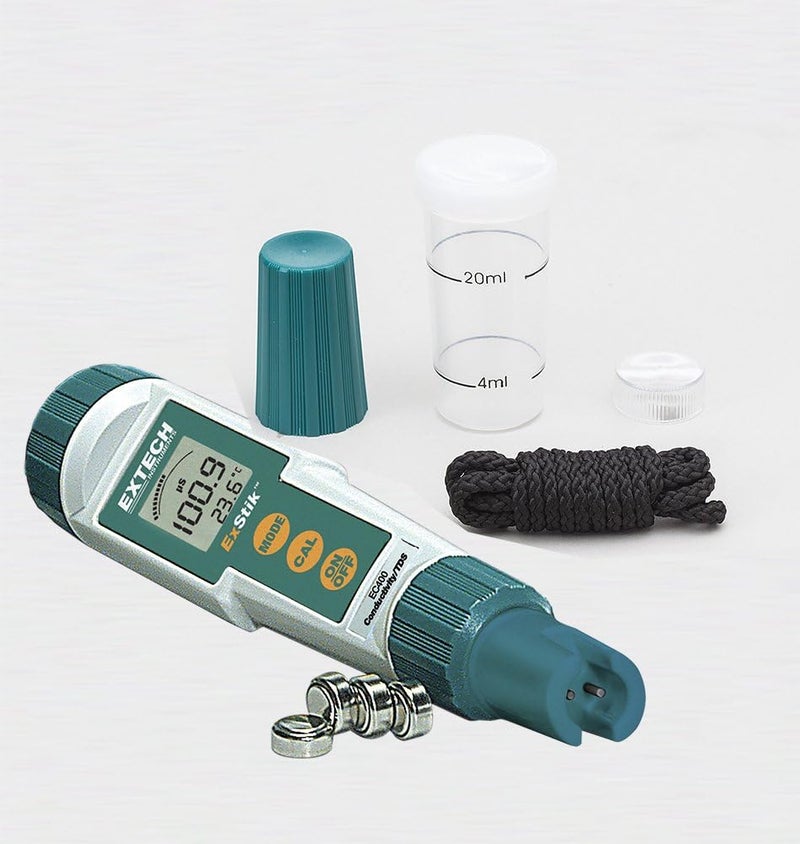 Extech EC400 ExStik Waterproof Conductivity, TDS, Salinity, and Temperature Meter - Image 4
