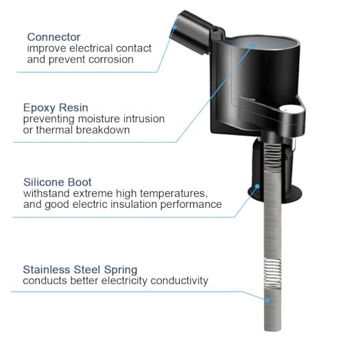 MAS Set of 8 Ignition Coil DG508 & Motorcraft Spark Plug SP479 Compatible with Ford 5.4L V8 DG472 DG457 DG491 Crown Victoria Expedition F-150 F-250 Mustang Lincoln Mercury Explorer - Image 5