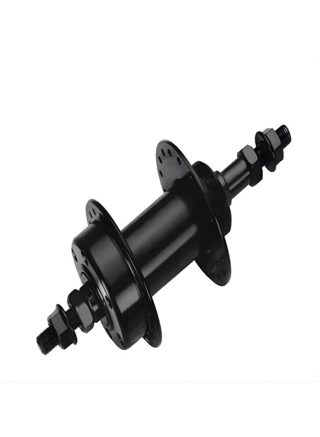 FCCRACING Rear Mega Disc Hub Black Multi-Speed Bicycle Hub 36 Hole - Image 1