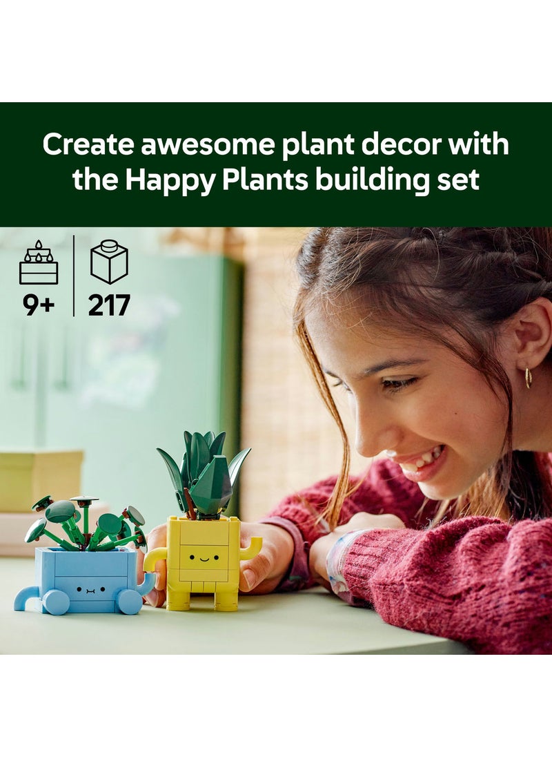 LEGO Botanicals Happy Plants 10349 (217) Pieces  - Image 3