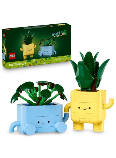 LEGO Botanicals Happy Plants Home Decor Building Set 10349