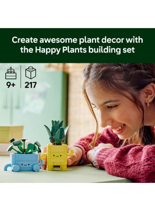Botanicals Happy Plants Home Decor Building Set 10349 (Age 9+, 217 Pieces) - view 3