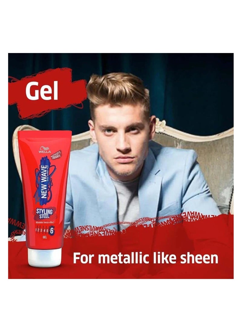 Wella Koleston - Wella Styling Steel Hair Gel 200ml - Image 1