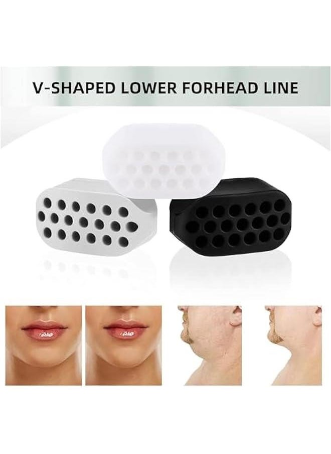 Gonice 6PCS Jaw Exerciser Gum, Jawline Exerciser for Men & Women, BPA Free, Jaw Trainer&Jawline Shaper, Face Slimming Tools for Men/Women, Slims & Tones the Face  - Image 5