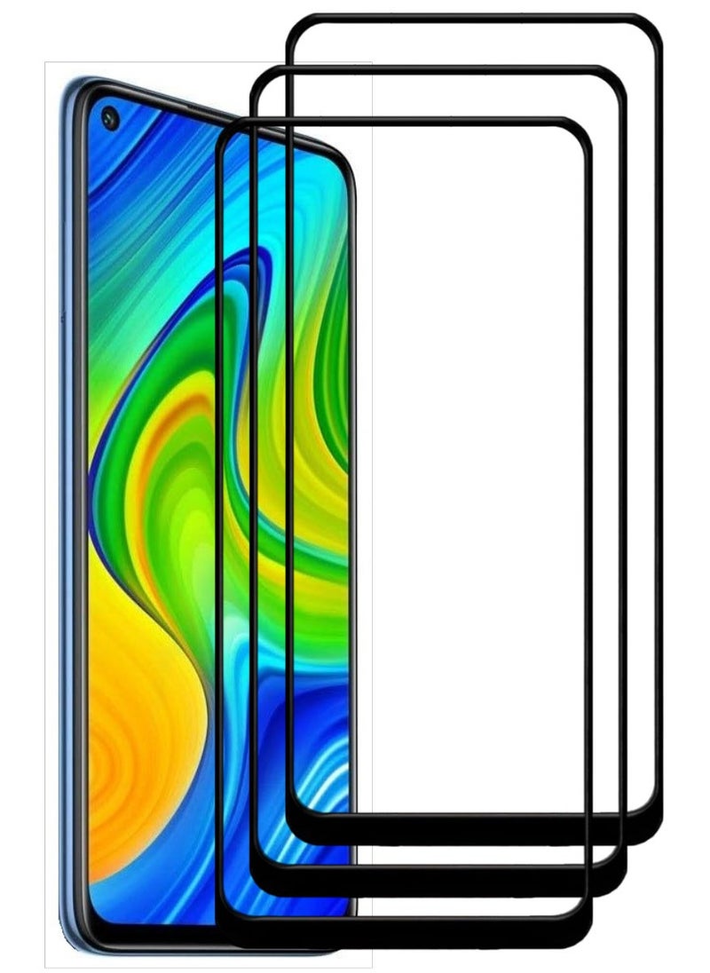 ACLIX 3 Pieces Antistatic ESD Dustproof Premium Quality High Definition Tempered Glass Screen Protector Designed For Xiaomi Redmi Note 9 - Image 1