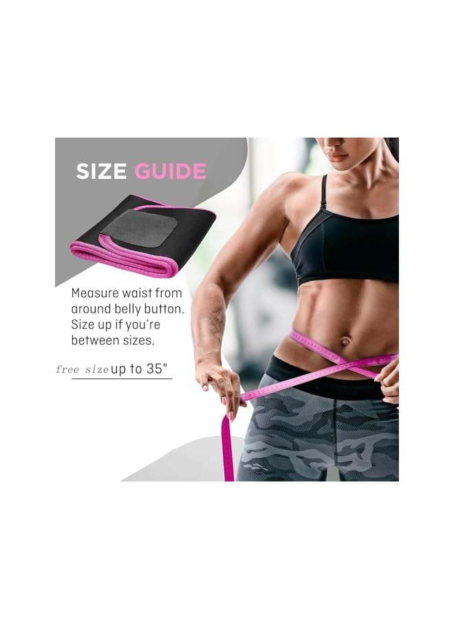 S-TOP Waist Trimmer Belt, Waist Trainer for Women and Men, Adjustable Waist Trimmer Belt Helps Abdominal Exercise, Belly Fat Burner Slimming Belt, Back Supports for Gym and Lumbar Spine - Image 4