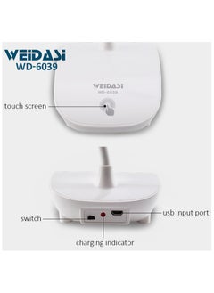 WEIDASI Foldable LED Reading Light with USB Charging Port and Touch Dimmer Control System  - Image 5