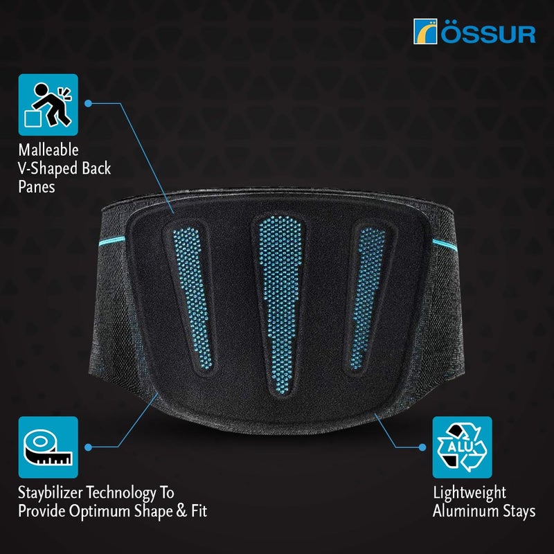 Ossur ssur Formfit Pro Back Support  Advanced Lumbar Brace for Pain Relief Posture Correction and Spinal Health  Premium Comfort and Support XSmall - Image 3