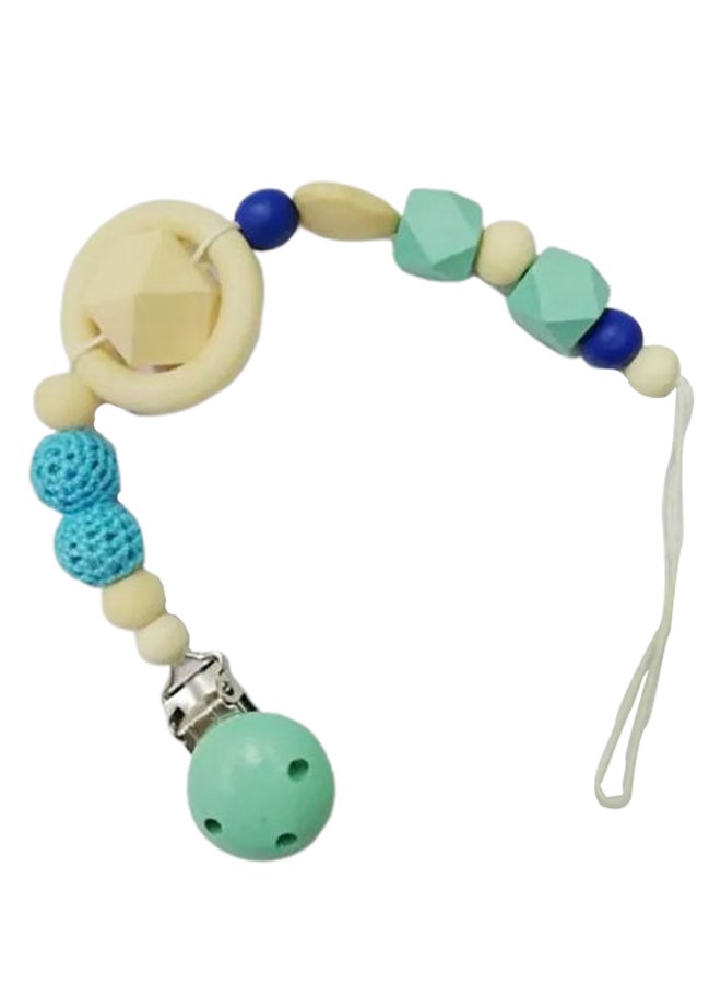 NIBEMINENT Wool Ball Pacifier Chain - Image 1