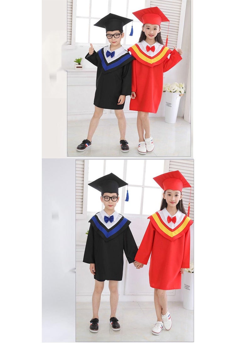 Kids Graduation Role Pretend Play Costume With Cap - Image 2