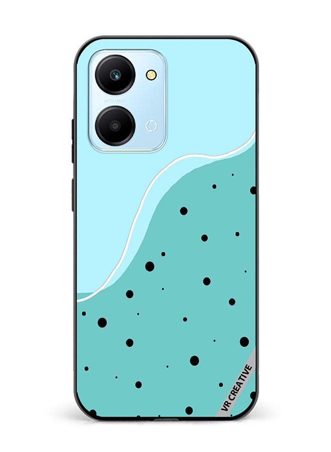 VR CREATIVE Protective Case Cover For Honor Play7T Layered In Design Multicolour - Image 1