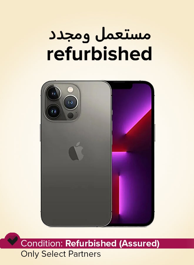 Apple Refurbished - iPhone 13 Pro 256GB Graphite 5G With Facetime - Physical Dual SIM Version - Image 1