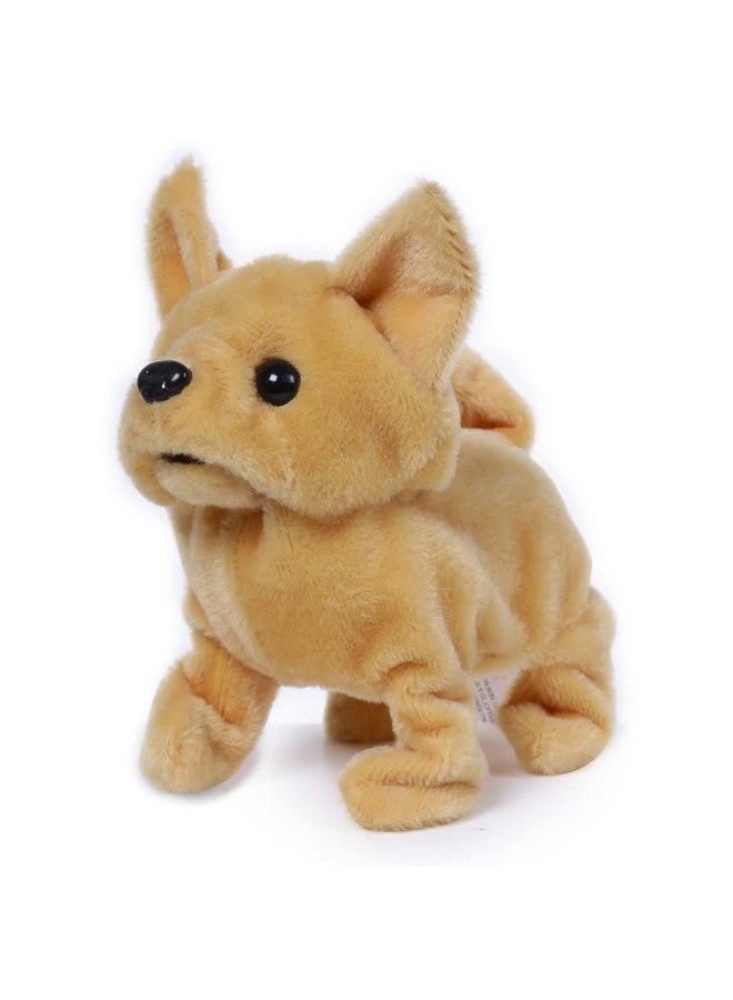 روان كلب روان تشيلي المتجول ينبح ويمشي ويهز ذيله، لعبة ناعمة ممتعة وتفاعلية للأطفال - Image 1